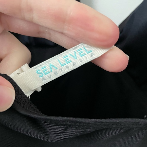 Black Ruffle Swimsuit - Picture 5 of 6